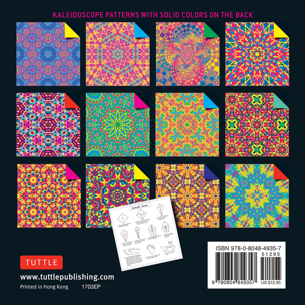 Бумажная книга «Origami Paper. 500 Sheets. Kaleidoscope Patterns. 15 cm» - фото №1