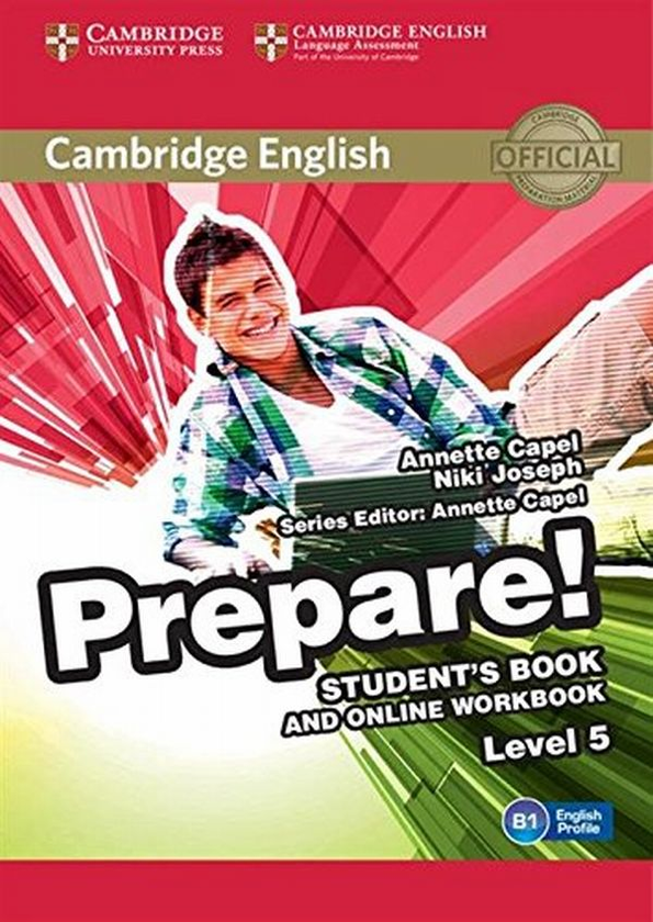 [object Object] «Cambridge English Prepare! Level 5. Student's Book and Online Workbook», авторів Аннет Капель, Нікі Джозеф - фото №1