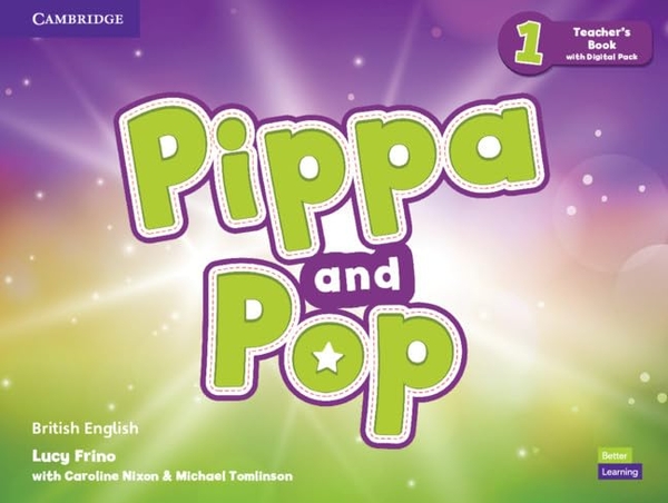 [object Object] «Pippa and Pop Level 1 Teacher's Book With Digital Pack British English», авторів Люсі фринов, Керолайн Ніксон, Майкл Томлінсон - фото №1