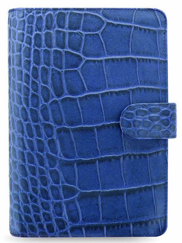  «Органайзер Filofax Classic Croc Personal Indigo (18-026008)», бренду Filofax - фото №1