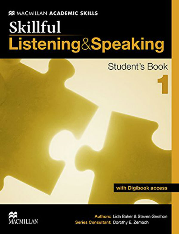 Паперова книга «Skillful Level 1 Listening and Speaking Student's Book & Digibook», авторів Дороти Е. Земах, Стивен Гершон, Ліда Бейкер - фото №1