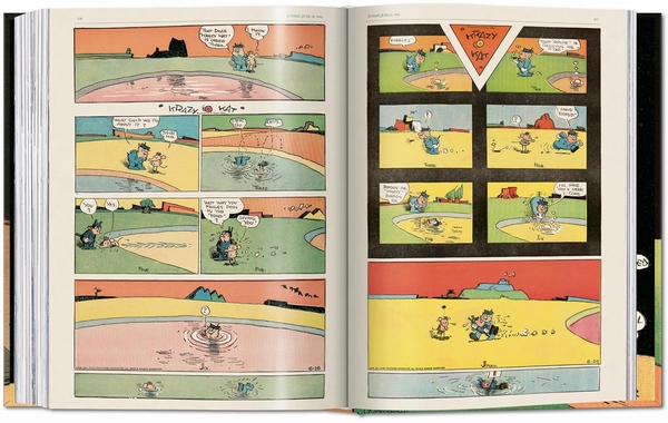 Паперова книга «George Herriman. Krazy Kat. The Complete Color Sundays 1935–1944», автор Александр Браун - фото №1