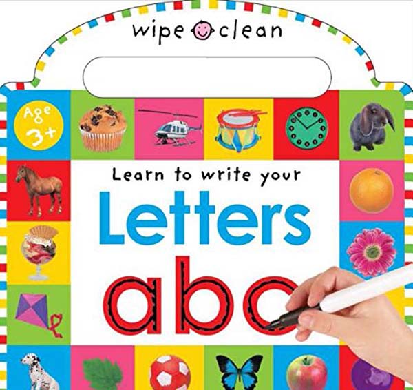 Паперова книга «Wipe Clean Learning Letters (Wipe Clean Write and Learn)», автор Роджер Прідді - фото №1