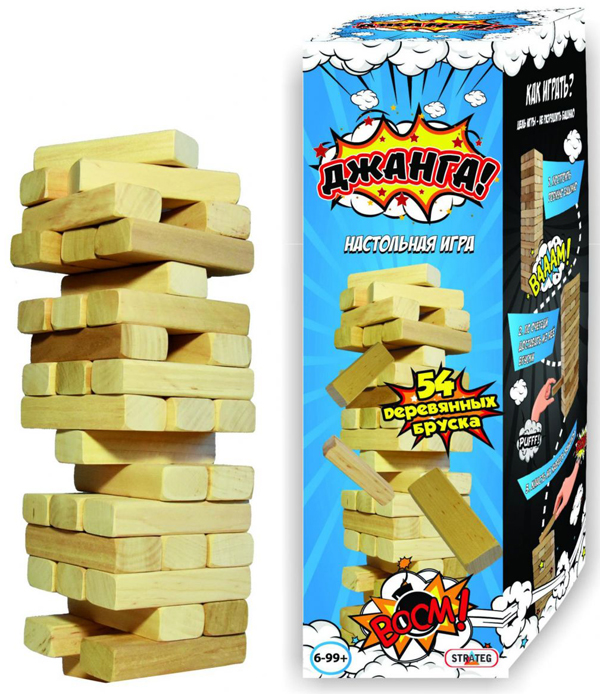  « Настольная игра Strateg Джанга (24) », бренда Strateg - фото №1
