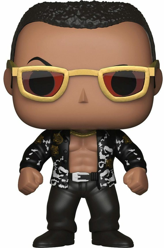 «Коллекционная фигурка Funko POP! WWE The Rock Old School (FK24824)», бренда Funko Pop - фото №1