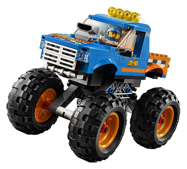  «Конструктор LEGO City Грузовик-монстр 192 детали (60180)», бренда LEGO - фото №1