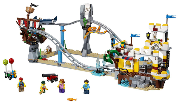  «Конструктор LEGO Creator Аттракцион Пиратские горки 923 детали (31084) », бренда LEGO - фото №1