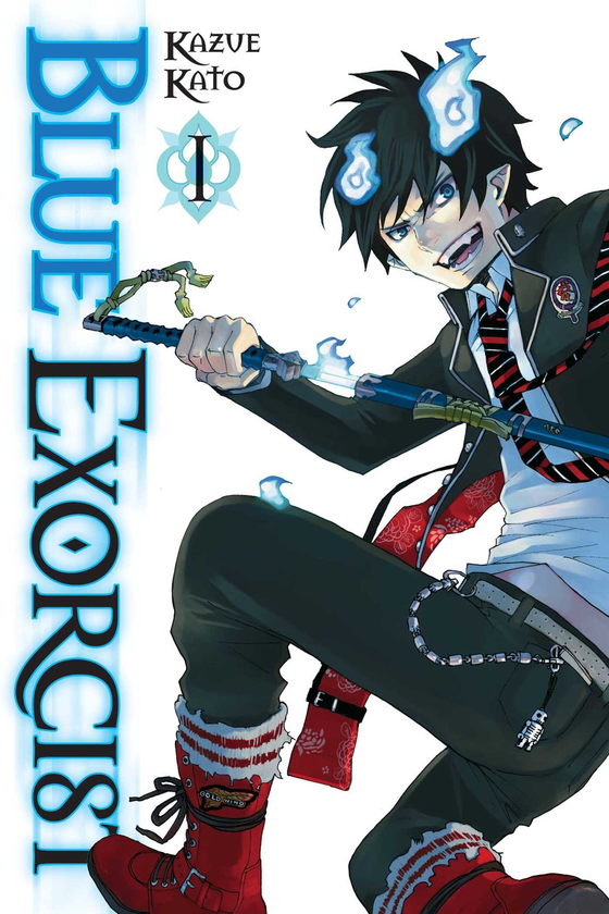 Бумажная книга «Blue Exorcist. Volume 1», автор Кадзуэ Като - фото №1