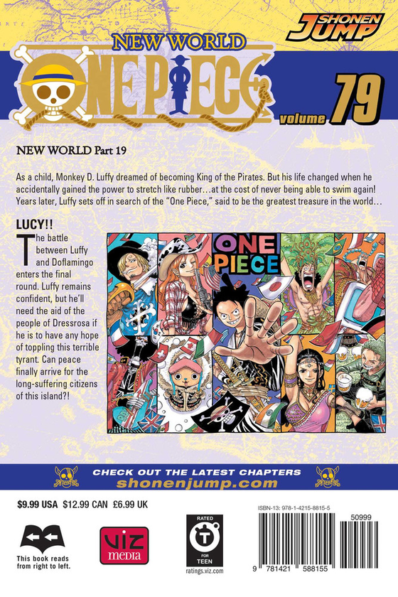 Паперова книга «One Piece. Volume 79», автор Еїтіро Ода - фото №1