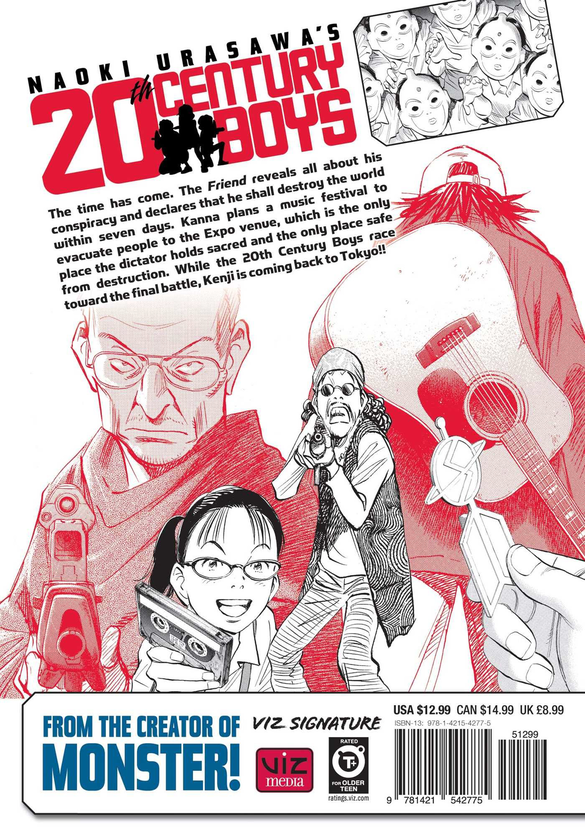 Бумажная книга «Naoki Urasawa's 20th Century Boys. Volume 22», автор Наоки Урасава - фото №1