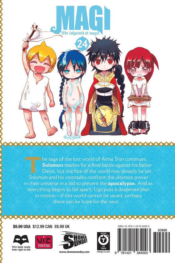 Бумажная книга «Magi. Volume 24», автор Синобу Отака - фото №1