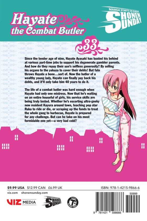 Бумажная книга «Hayate the Combat Butler. Volume 33», автор Кэндзиро Хата - фото №1