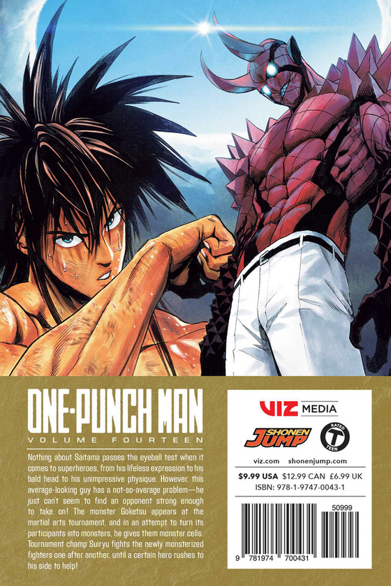 Бумажная книга «One-Punch Man. Volume 14», автор One - фото №1
