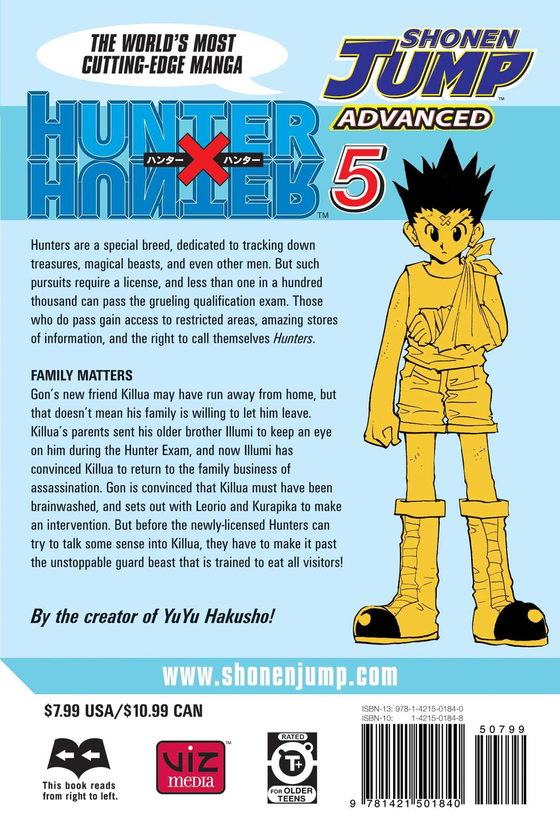Бумажная книга «Hunter x Hunter. Volume 5», автор Ёсихиро Тогаси - фото №1