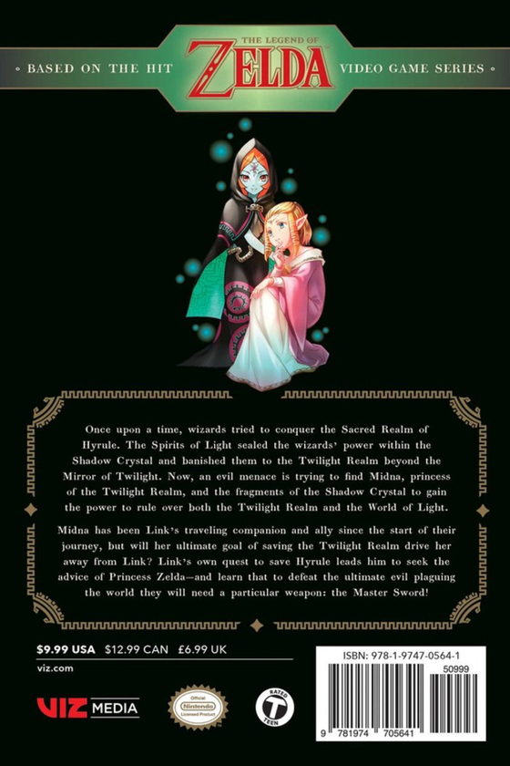 Бумажная книга «The Legend of Zelda. Twilight Princess. Volume 5», автор Акира Химекава - фото №1