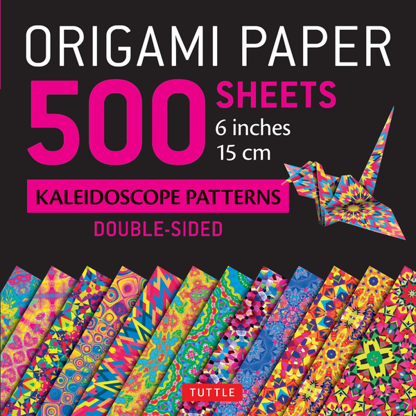 Бумажная книга «Origami Paper. 500 Sheets. Kaleidoscope Patterns. 15 cm» - фото №1