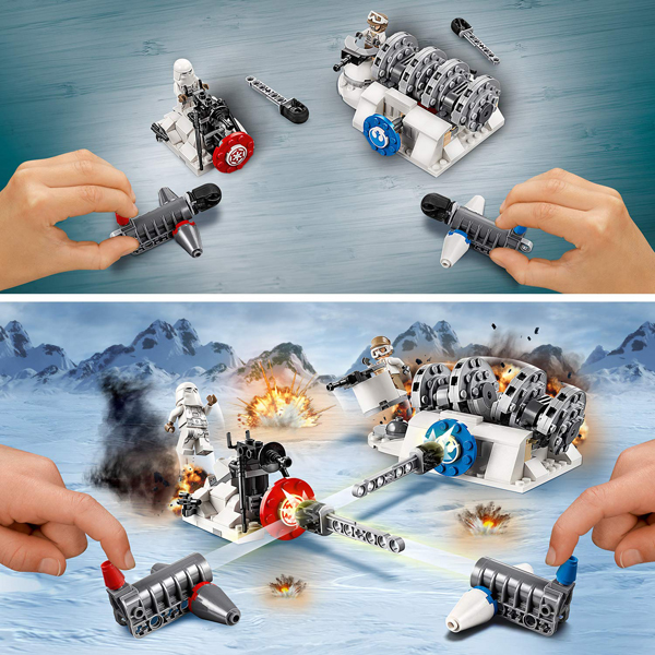  «Конструктор LEGO Star Wars Руйнування генераторів на Хоті 235 деталей (75239)», бренду LEGO - фото №1