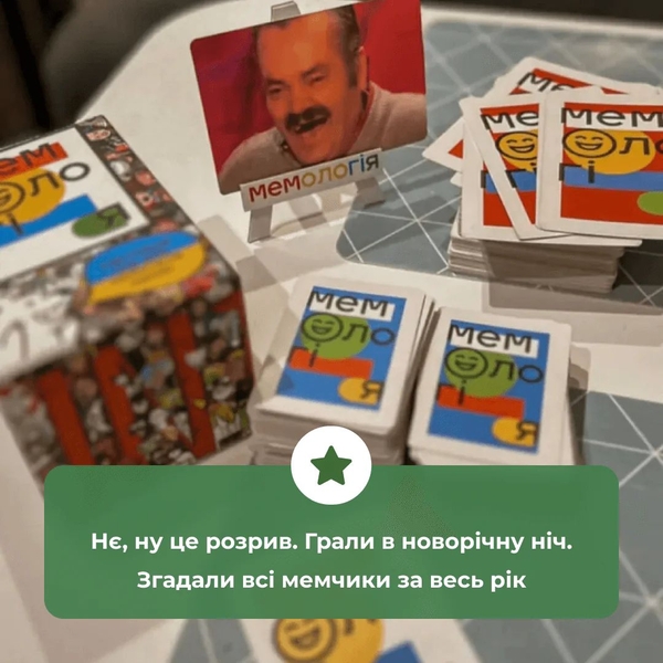  «Настільна гра Memo Games Мемологія (Memology)», бренда Memo Games - фото №1