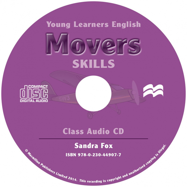 Паперова книга «Young Learners English Skills Movers Audio CD», автор Сандра Фокс - фото №1