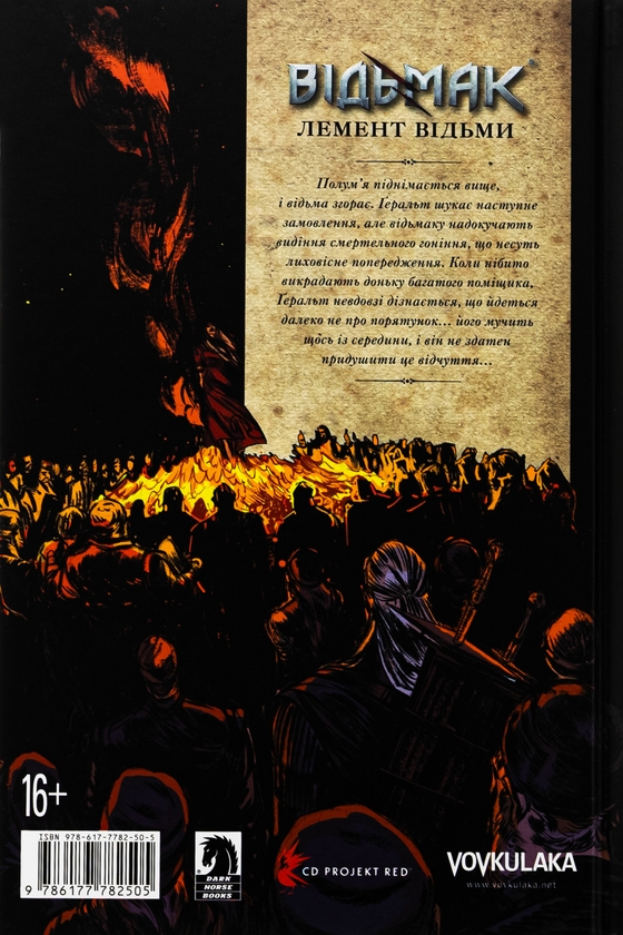 Паперова книга «Відьмак. Книга 6. Лемент відьми», автор Бартош Штибор - фото №1