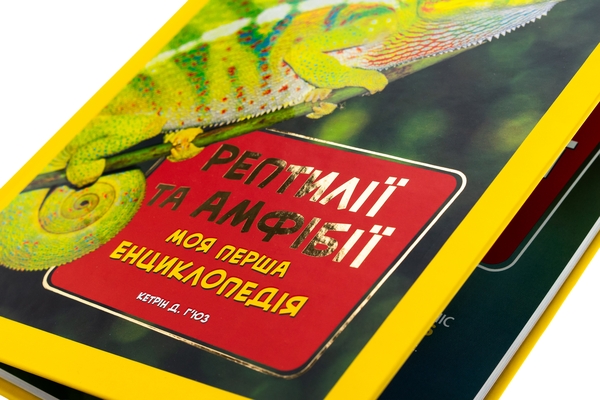 Бумажная книга «Рептилії та амфібії. Моя перша енциклопедія», автор Кэтрин Хьюз - фото №1