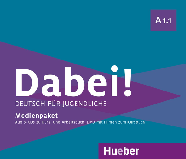 [object Object] « Dabei!  Medienpaket A1.1 (3 CD + 1 DVD)», авторів Йозеф Альберті, Габріеле Копп, Зігфрід Бюттнер - фото №1