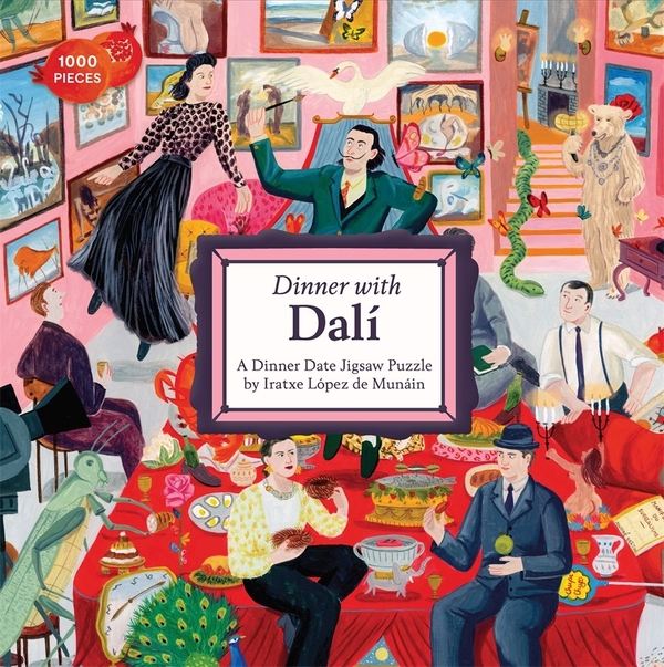 Бумажная книга «Dinner with Dali. A Dinner Date Jigsaw Puzzle» - фото №1