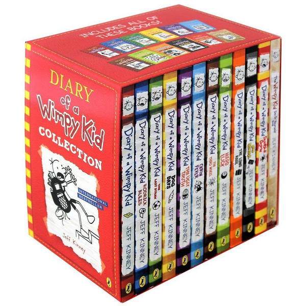 Паперова книга «Diary Of A Wimpy Kid Collection. 12 Book Slipcase », автор Джефф Кінні - фото №1