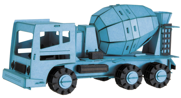  «3D модель з паперу Fridolin Бетономішалка (11588)», бренду Fridolin - фото №1