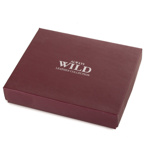 «Кошелек мужской кожаный Always Wild (DNKN4L-MHU-black)», бренду Always Wild - фото №1