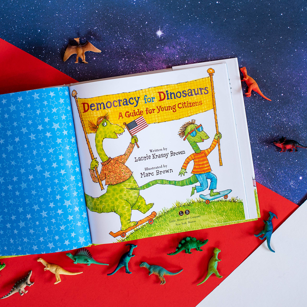 Бумажная книга «Democracy for Dinosaurs. A Guide for Young Citizens», автор Лори Красни Браун - фото №1