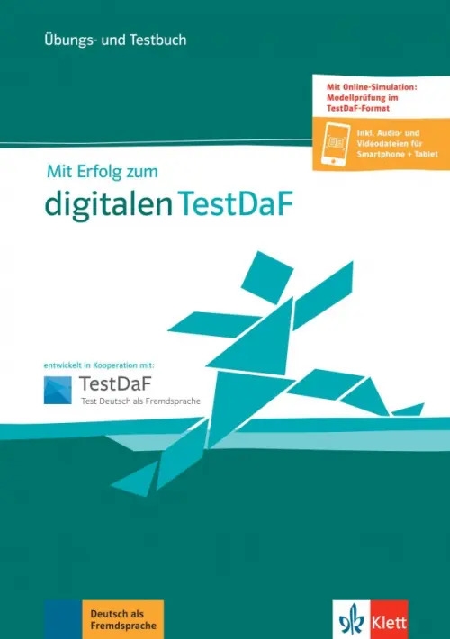 [object Object] «Mit Erfolg zum digitalen TestDaF. Übungs- und Testbuch», автор Сімона Вайдінгер - фото №1