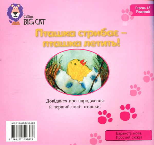Бумажная книга «Пташка стрибає – пташка летить!», автор Петр Горачек - фото №1