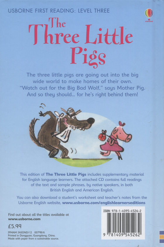 [object Object] «The Three Little Pigs (+ CD)», автор Сузанна Девидсон - фото №2 - миниатюра