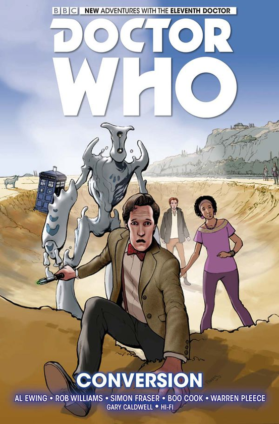 Паперова книга «Doctor Who. The Eleventh Doctor. Conversion. Volume 3», авторів Роб Віл'ямс, Ал Юінг - фото №1