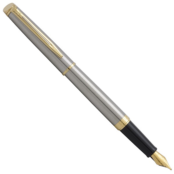  «Чорнильна ручка Waterman Stainless Steel GT (12 010)», бренду Waterman - фото №1