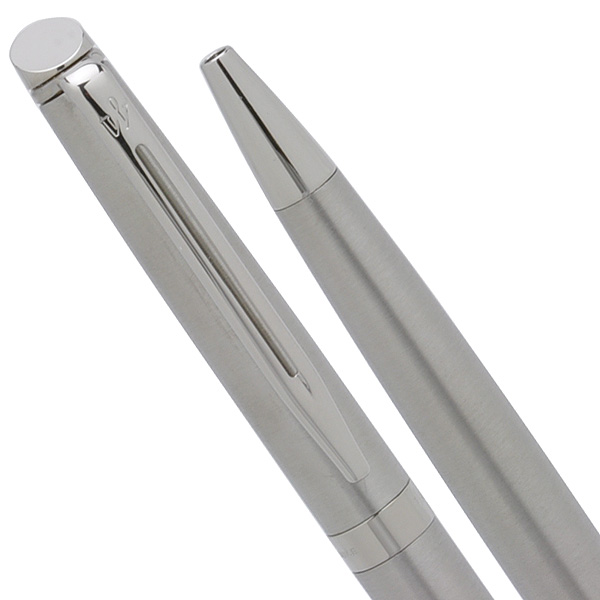  «Шариковая ручка Waterman Hemisphere Stainless Steel CT (22 004)», бренда Waterman - фото №1