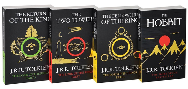 Бумажная книга «The Hobbit and The Lord of the Rings (комплект из 4 книг)», автор Джон Р. Р. Толкин - фото №1