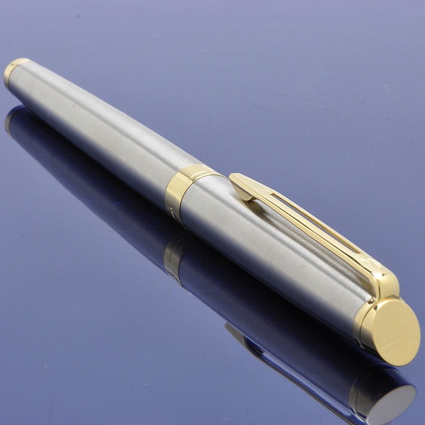  «Чорнильна ручка Waterman Stainless Steel GT (12 010)», бренду Waterman - фото №1