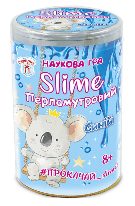  «Научная игра Ranok-Creative Синий перламутровый Slime (12132047У)», бренда Ranok-Creative - фото №1