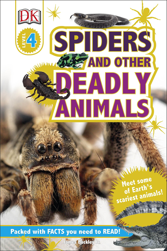 Бумажная книга «DK Reader Spiders and Other Deadly Animals», автор Джин Баклин - фото №1