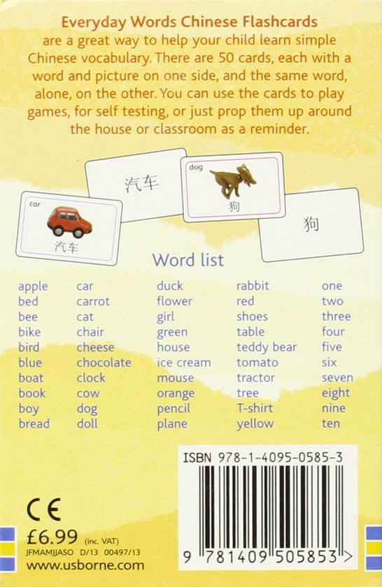 Бумажная книга «Everyday Words in Chinese. Flashcards», автор Кирстин Роджерс - фото №1