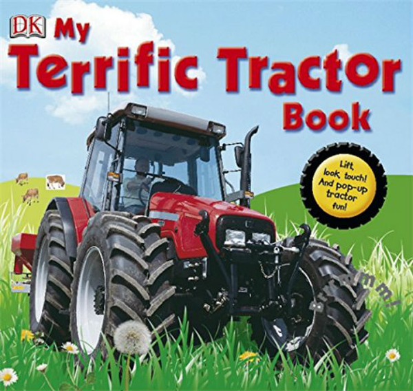 Бумажная книга «My Terrific Tractor Book» - фото №1