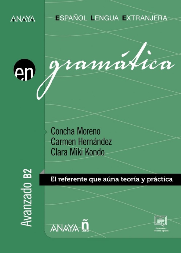 Бумажная книга «Gramática. Avanzado B2», авторов Кармен Эрнандес, Клара Мики Кондо, Конча Морено - фото №1