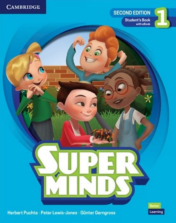 [object Object] «Super Minds. Level 1. Student's Book (with eBook British English)», авторів Герберт Пухта, Пітер Льюїс-Джонс, Гюнтер Гернгросс - фото №1