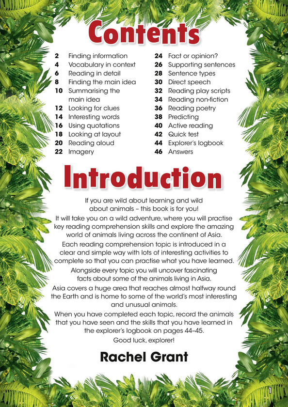 Паперова книга «Letts Wild About English: Reading Comprehension Age 9-11» - фото №1