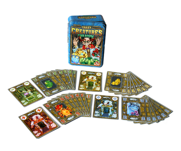  «Настольная игра White Goblin Games Crazy Creatures of Dr. Doom (12516)», бренда White Goblin Games - фото №1