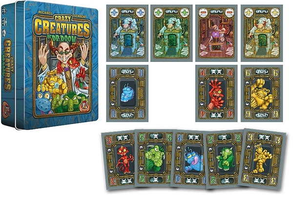  «Настольная игра White Goblin Games Crazy Creatures of Dr. Doom (12516)», бренда White Goblin Games - фото №1