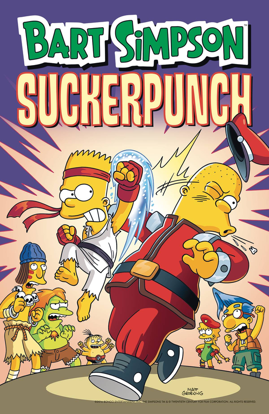 Бумажная книга «Bart Simpson - Suckerpunch», автор Мэтт Грёнинг - фото №1