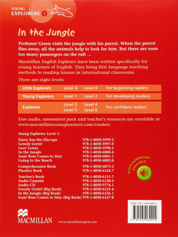 Паперова книга «Young Explorers 1 In the Jungle» - фото №1